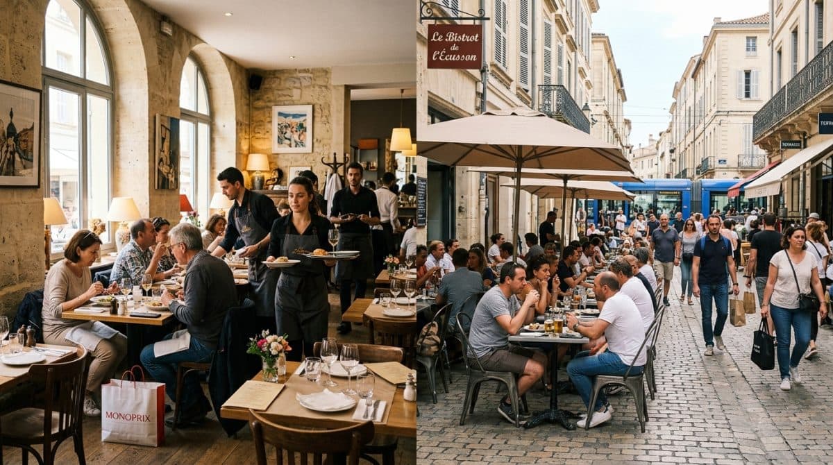 Illustration générée : Restaurant · MONTPELLIER