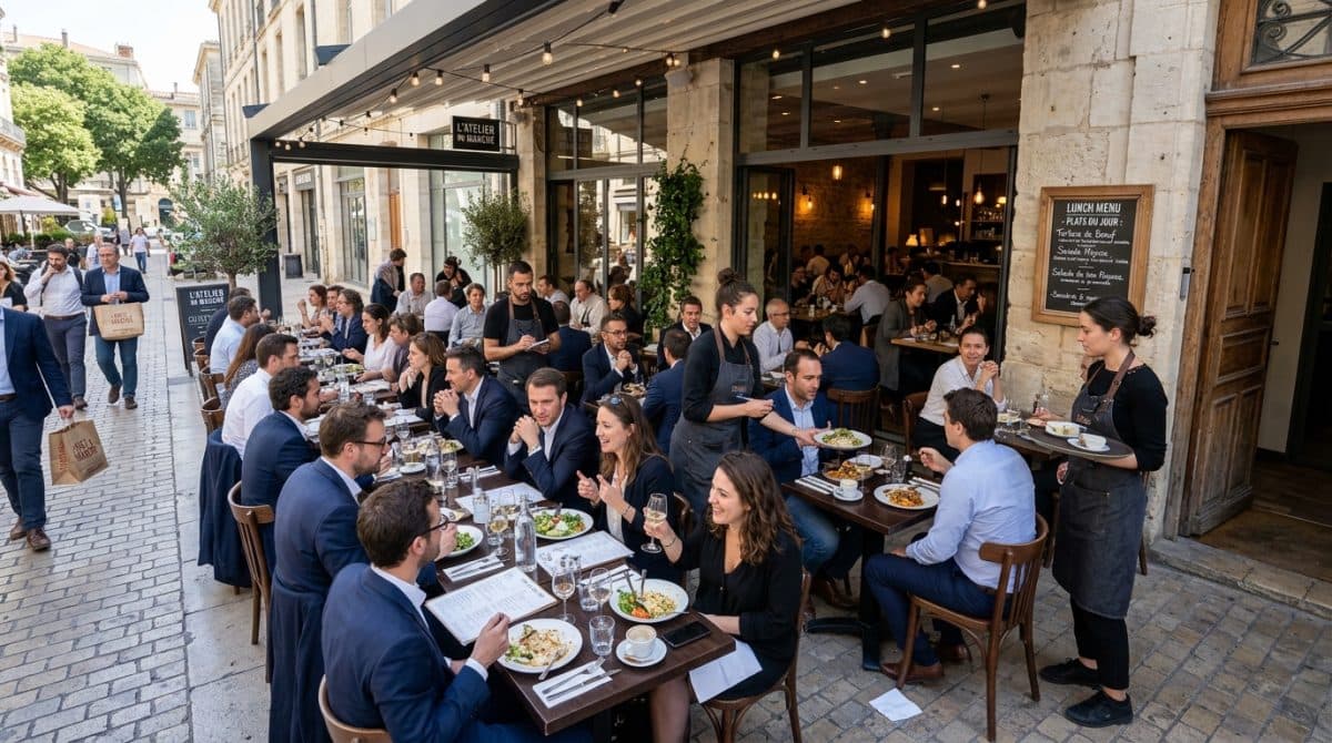 Illustration générée : Restaurant · MONTPELLIER
