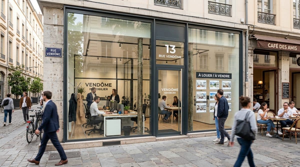 Illustration générée : Locaux Commerciaux · LYON 6e Arrondissement