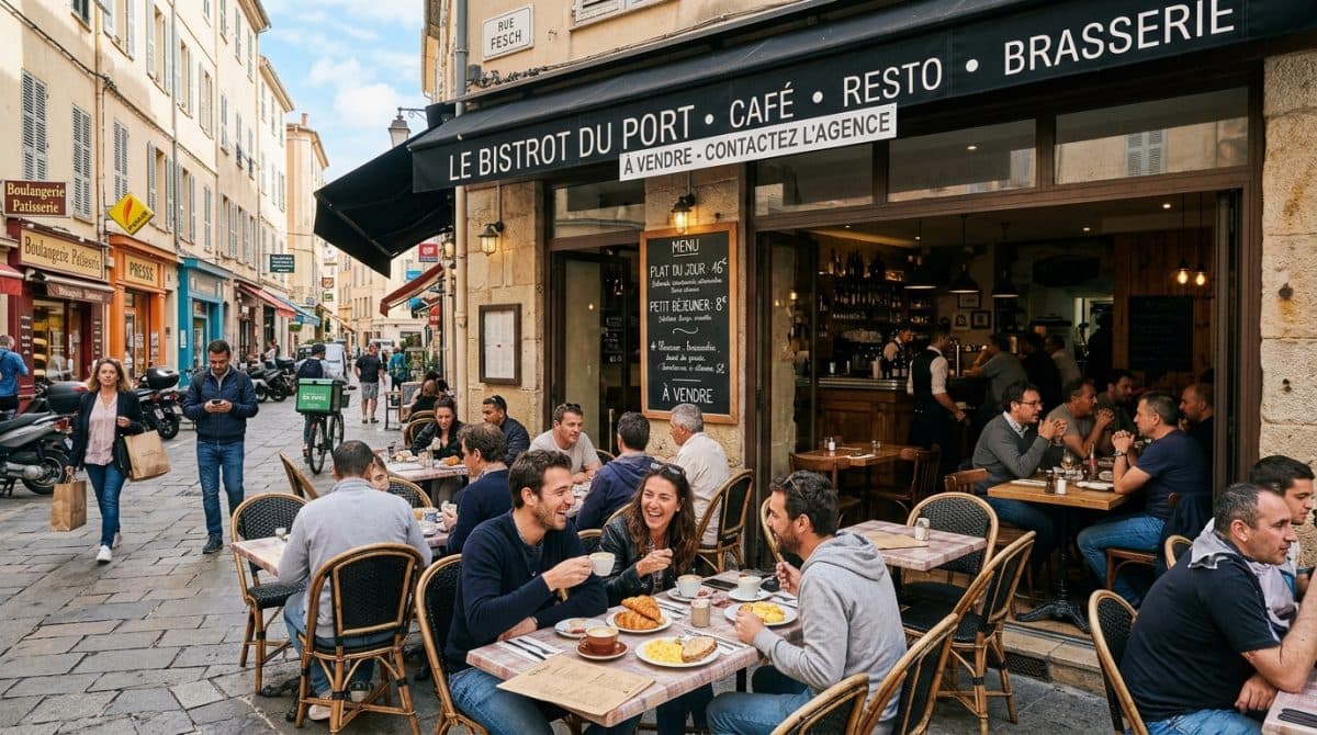 Illustration générée : Restaurant · AJACCIO
