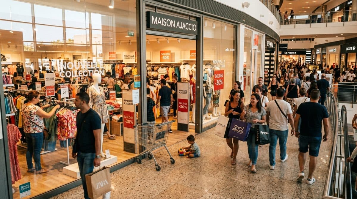 Illustration générée : Locaux Commerciaux · AJACCIO