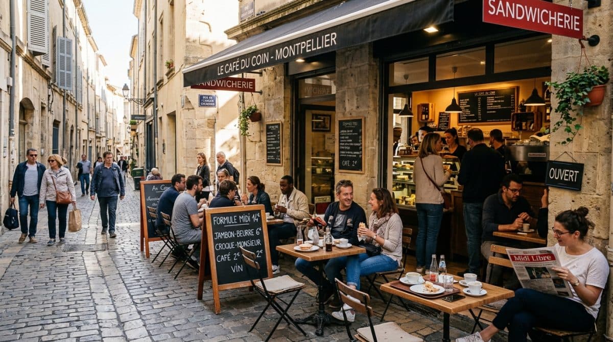Illustration générée : Restauration rapide · MONTPELLIER